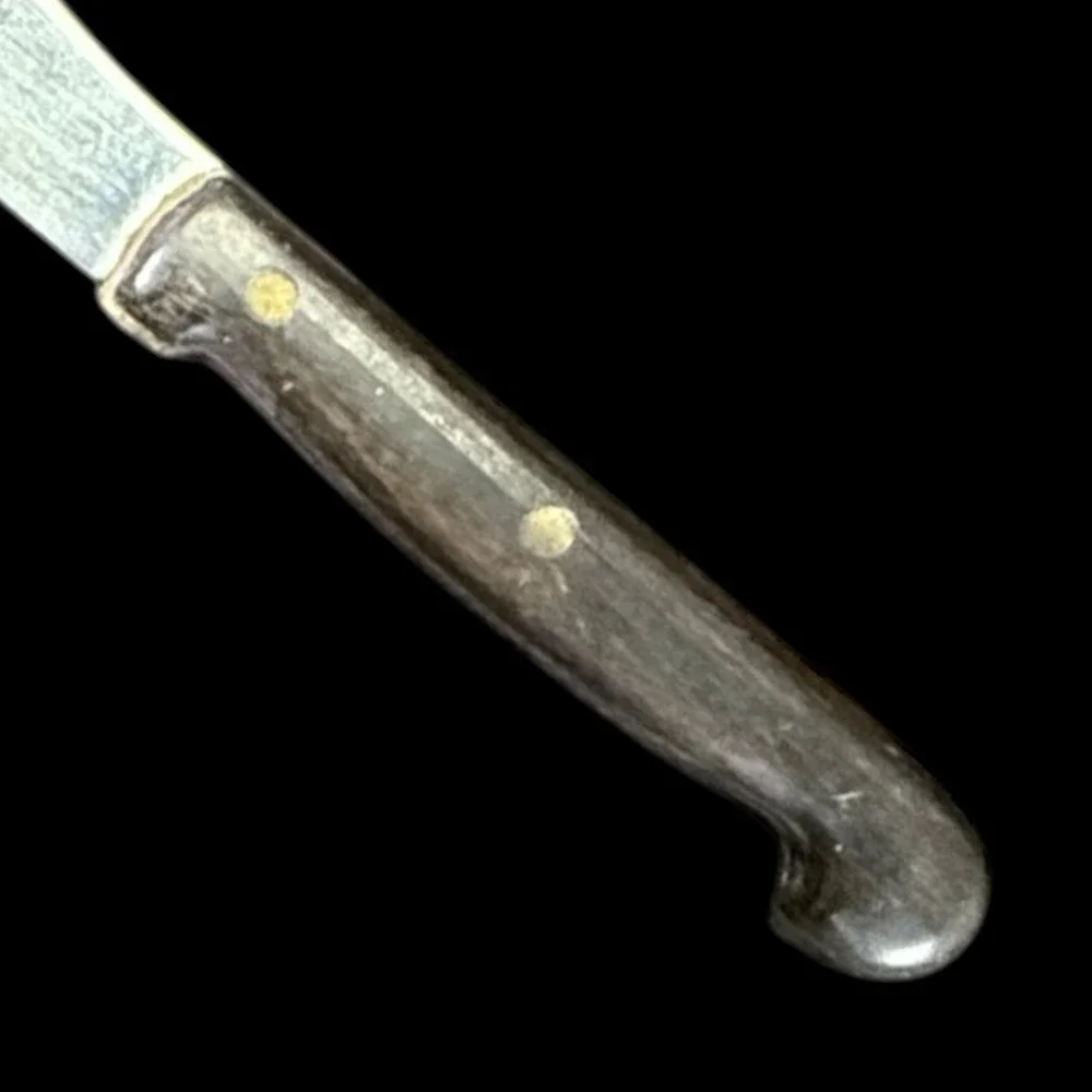Ekco Vanadium Knife Stainless Serrated Made in the USA Vintage 13